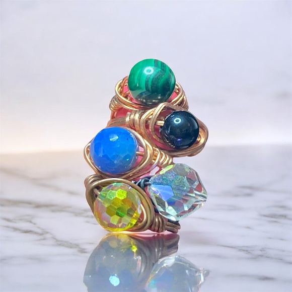 💍 CUSTOM Wire Wrapped Rings - Picture 2 of 9